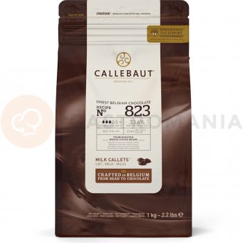 Callebaut Mléčná čokoláda 33,6 % 1 kg