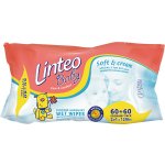 Linteo Baby Soft and Cream vlhčené ubrousky 120 ks – Hledejceny.cz