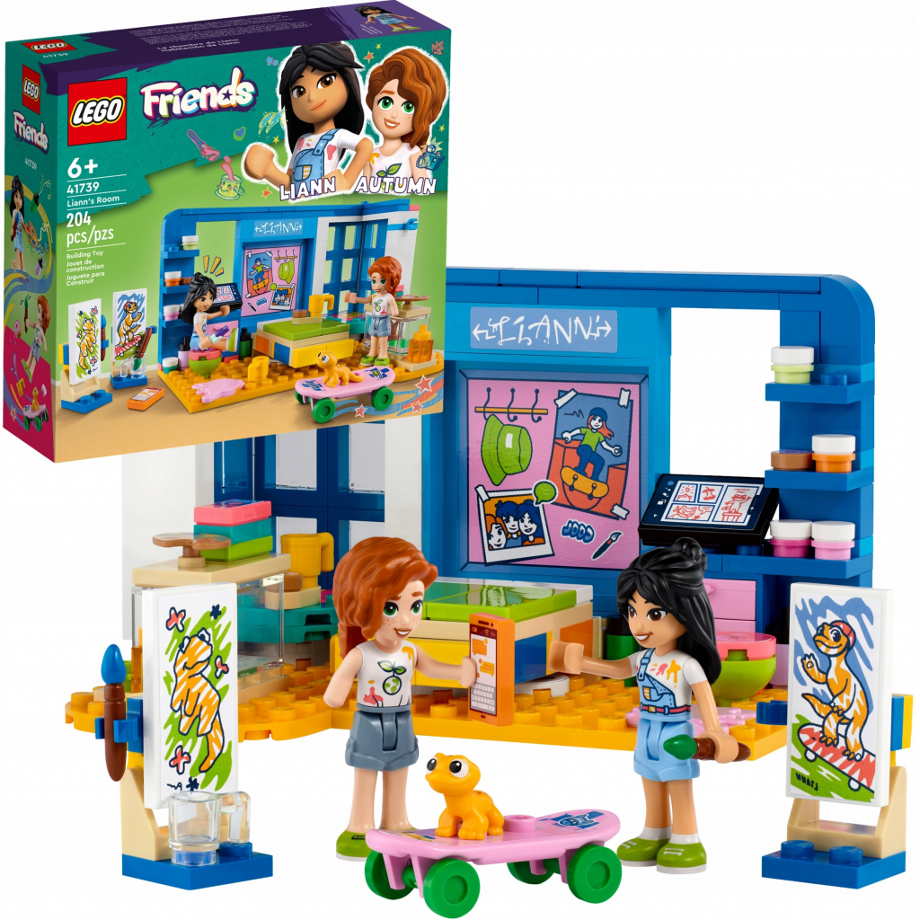 LEGO® Friends 41739 Liannin pokoj