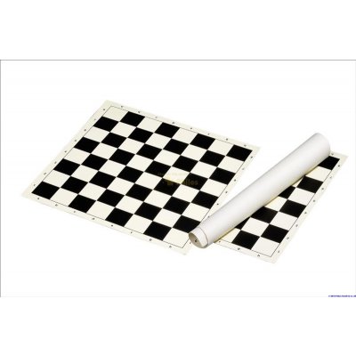 Šachovnice rolovací černá 50 mm PVC – Zboží Dáma