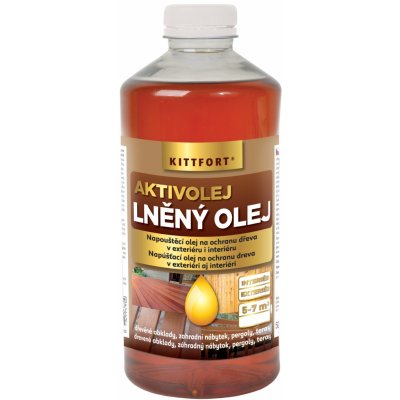 Kittfort Lněný olej 0,5 l – Zboží Dáma