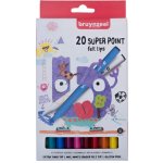 Bruynzeel 60124130 Zmizíkovací fixy sada 19 barev + zmizíkovací fix – Zboží Mobilmania