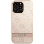 Pouzdro Guess PU 4G Stripe iPhone 13 Pro Max růžové – Zbozi.Blesk.cz