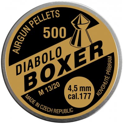 Diabolky Boxer 4,5 mm 500 ks – Sleviste.cz