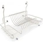 závěsny odkapávač na nádobí, PVC tácka satin nikl – Hledejceny.cz