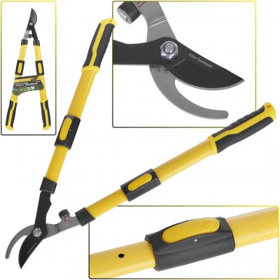 GEKO Nůžky na větve teleskopické, 650-975mm – Zboží Dáma