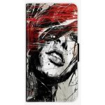 Pouzdro iSaprio Sketch Face - iPhone 5/5S/SE – Sleviste.cz