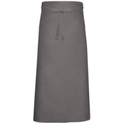 Link Kitchen Wear Bistro zástěra s přední kapsou X968T Dark Grey Pantone 431 100x100cm – Hledejceny.cz