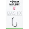 Rybářský háček Korda Basix Wide Gape Hooks Barbed vel.2 10ks