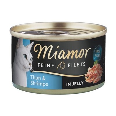 Miamor Feline Filets tuňák a krevety v omáčce 100 g