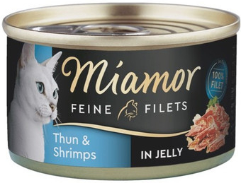 Miamor Feline Filets tuňák a krevety v omáčce 100 g