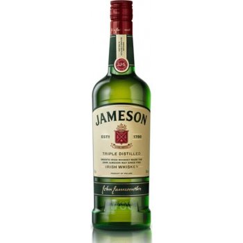 Jameson Irská Whisky 40% 1 l (holá láhev)