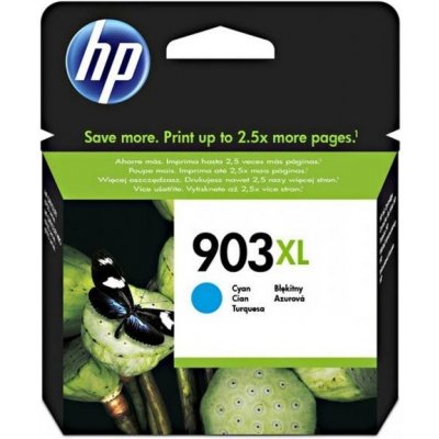 HP 903XL originální inkoustová kazeta azurová T6M03AE – Zboží Živě