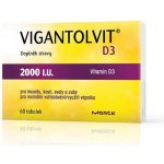 Vigantolvit D3 2000 I.U. 60 tobolek – Zboží Dáma
