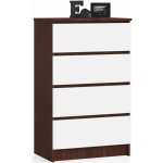 Ak furniture Kuba 60 cm 4 šuplíky – Hledejceny.cz