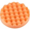 Leštící kotouč na auto Optimum Waffle Foam Pad Orange 140 mm