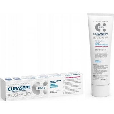 Curasept Biosmalto Pro jahodová 50 ml – Hledejceny.cz