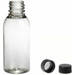 Via Plastová lahvička čirá s černým uzávěrem 35 ml – Sleviste.cz