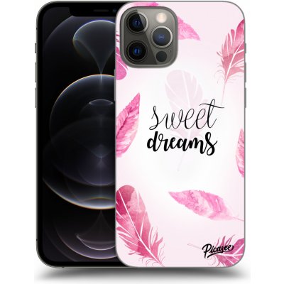 Pouzdro Picasee silikonové Apple iPhone 12 Pro - Sweet dreams černé