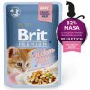 Kapsička pro kočky Brit Premium Cat Kitten Delicate Fillets Chicken 85 g