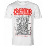 Tričko pánské Kreator Krushers of The World Tracklist White – Hledejceny.cz