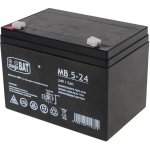 Mamido Gelová baterie pro elektrická autíčka AGM 24V 5Ah – Hledejceny.cz