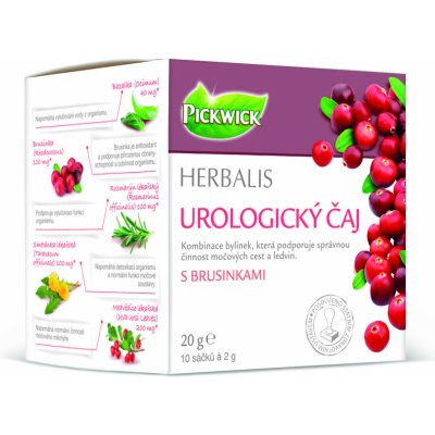 Pickwick Urologický Brusinky 10 x 2 g – Zboží Mobilmania