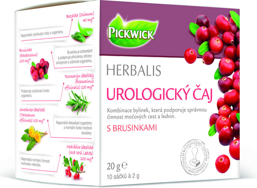 Pickwick Urologický Brusinky 10 x 2 g od 43 Kč - Heureka.cz
