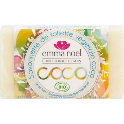 Emma Noël mýdlo rostlinné kokos 100 g – Zboží Mobilmania