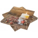 Alvarak Vánoční ubrousky V038 20ks 3V 33x33cm – Zboží Dáma