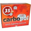 Uhlíky do vodní dýmky Carbopol Samozapalovací uhlíky 35 mm Pack