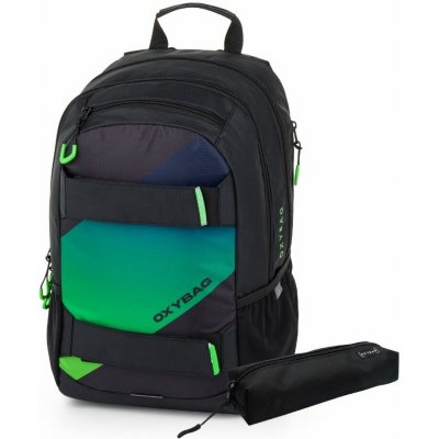 oxybag Studentský batoh + etue OXY Sport Ombre Boy – Zboží Mobilmania