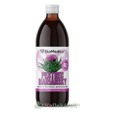 EkoMedica SK Ostropestřec mariánský nápoj 500 ml – Hledejceny.cz