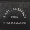 Kosmetický kufřík Karl Lagerfeld Kosmetický kufřík 240W3248 černá Imitace kůže
