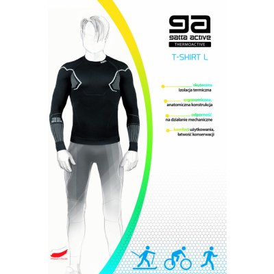 Pánský nátělník Thermoactive Basic Mount černo šedá – Hledejceny.cz