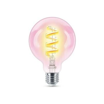 Philips Chytrá žárovka Smart LED G95, 6,3 W, E27, RGB – Hledejceny.cz