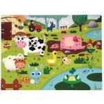 Janod Zvířátka na farmě 20 dílků – Zboží Dáma