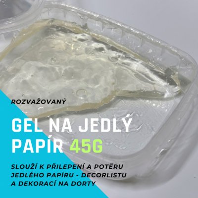 Gel na jedlý papír 45g – HobbyKompas.cz