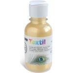 Barva na textil Primo 125 ml Metalíza zlatá – Hledejceny.cz