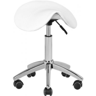 Activeshop kosmetický taburet AM-302 bílý – Zboží Dáma