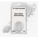 Food Colours New Silver Shimmering 2,5 g – Zboží Dáma