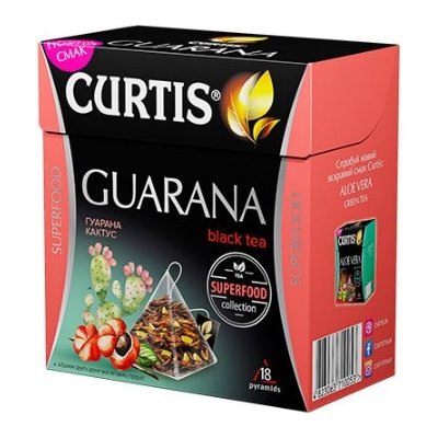 Curtis Čaj Guarana černý 18 sáčků