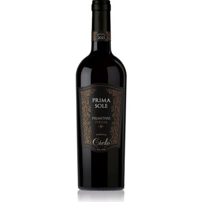 Cielo Primitivo Primasole I.G.T. polosuché italské červené 13,5% 0,75 l (holá láhev) – Hledejceny.cz