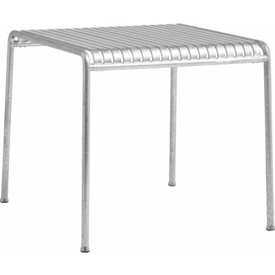 HAY Zahradní stůl Palissade Table 82x90, Hot Galvanised – Hledejceny.cz