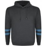 Kama Merino svetr 1015 černotyrkysový – Zboží Mobilmania