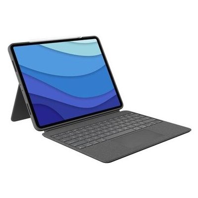 Logitech Combo Touch ochranný kryt s klávesnicí UK pro Apple iPad Pro 11" 1. 2. 3. 4. generace 920-010255 šedá