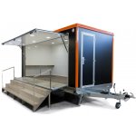 RESPO T220 Showroom, 512x220 cm, černý