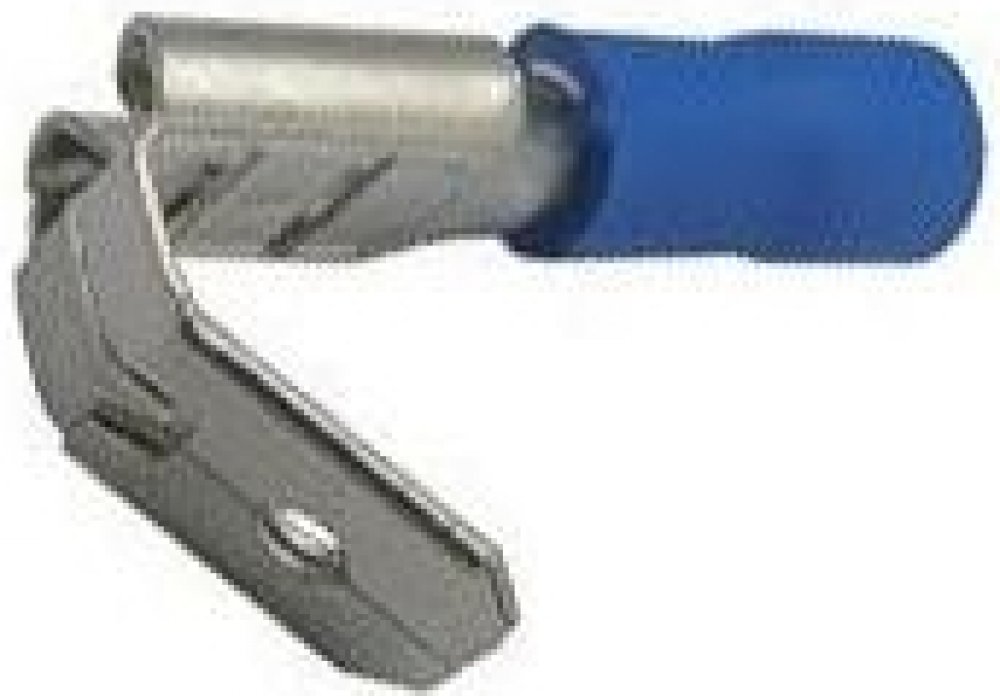 Faston-rozvaděč 6,3 mm modrý pro kabel 1,5-2,5mm2 | Srovnanicen.cz