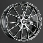 MSW 25 8x17 5x114,3 ET45 matt titan polished – Hledejceny.cz