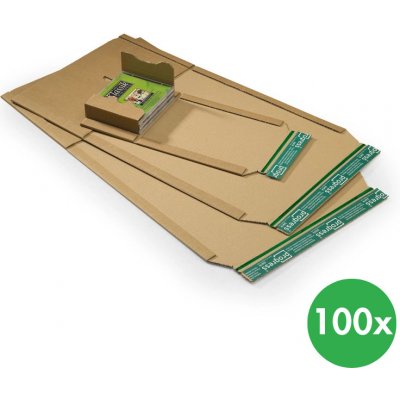 Univerzální zásilkové obaly z lepenky A4, 100 ks – Zboží Živě